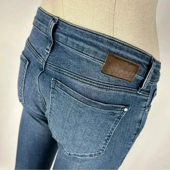 ❤️ Mavi jeans embellished lexy mid rise super skinny 25 - Picture 5 of 11